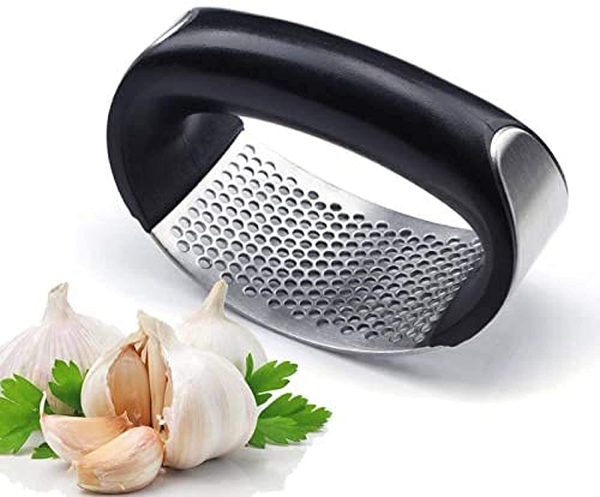 Stainless Steel Garlic Press