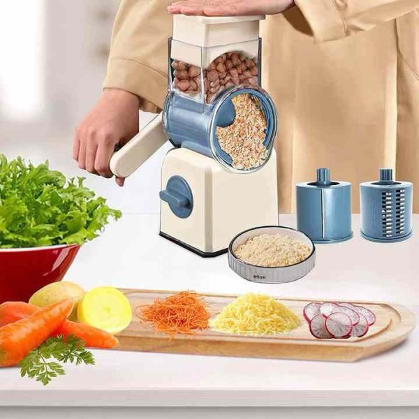 Rotary Cheese Grater & Vegetable Chopper